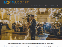 Tablet Screenshot of mixdifferent.com